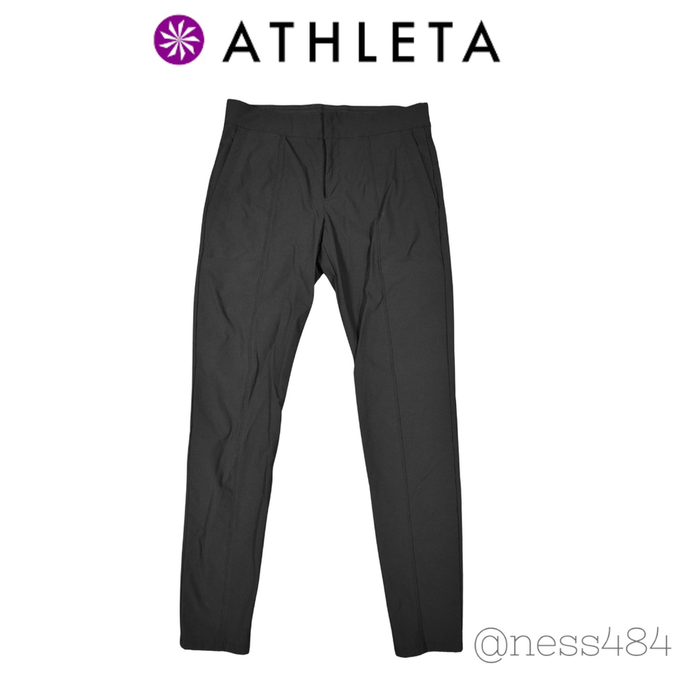 Athleta Wander Stash Skinny Pant Black Women's Size‎ 4 Pants